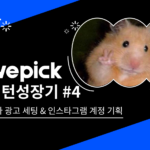 위픽 인턴 성장기 4 메타광고 세팅 그리고 인스타그램 계정 기획