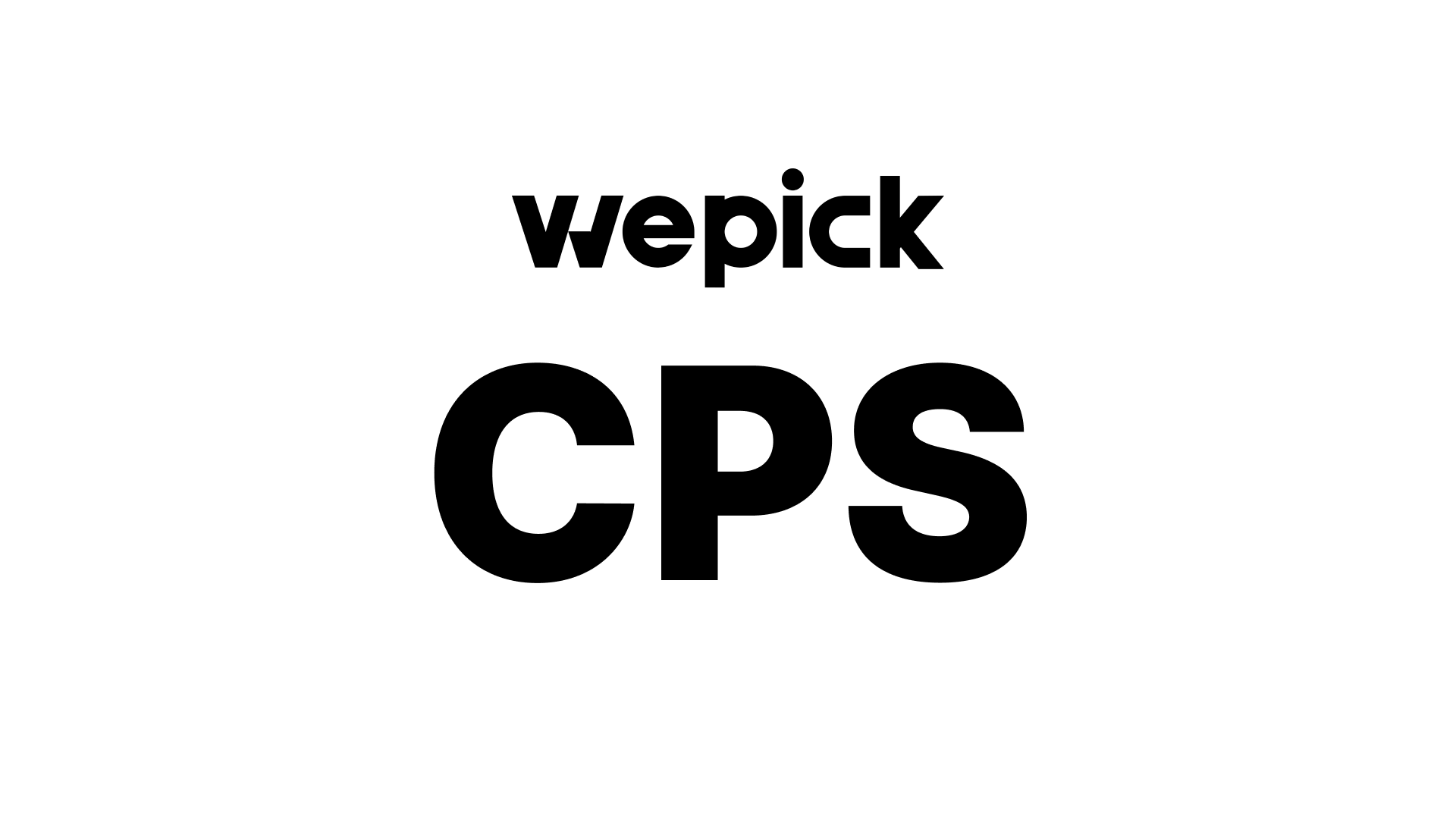 위픽 로고와 CPS가 써있는 있는 CPS 광고 상품 썸네일